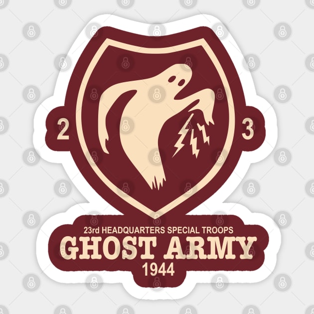 WW2 The Ghost Army Patch Sticker by TCP